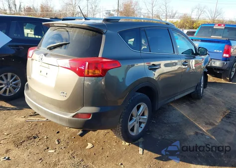 2014 Toyota Rav4 Xle from USA, damaged, VIN JTMRFREV9ED090389